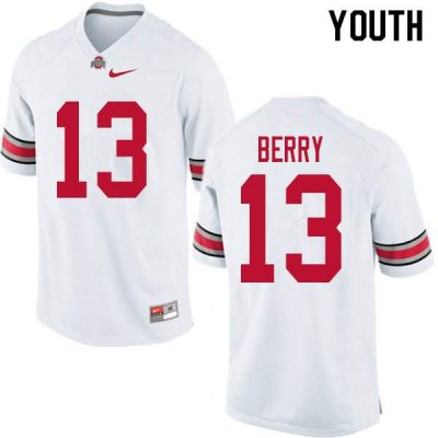 Youth Ohio State Buckeyes #13 Rashod Berry White Nike NCAA College Football Jersey Check Out LLH8344VV